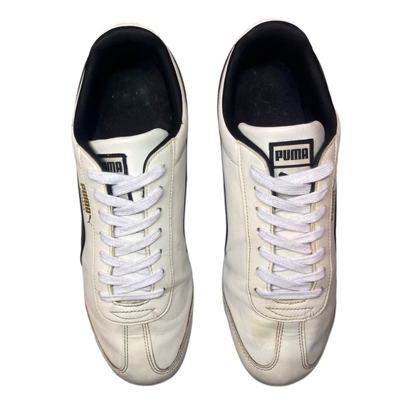 Men's Puma Roma Basic White/Black 
Size Men’s 11 Sneakers Shoes - Picture 6 of 6